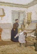 Edouard Vuillard First Steps oil painting artist